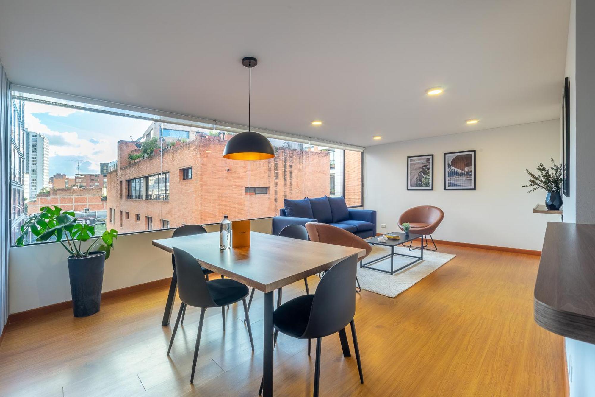 보고타 Penthouse Chicala Colombian Experience In Parque Virrey 아파트 외부 사진