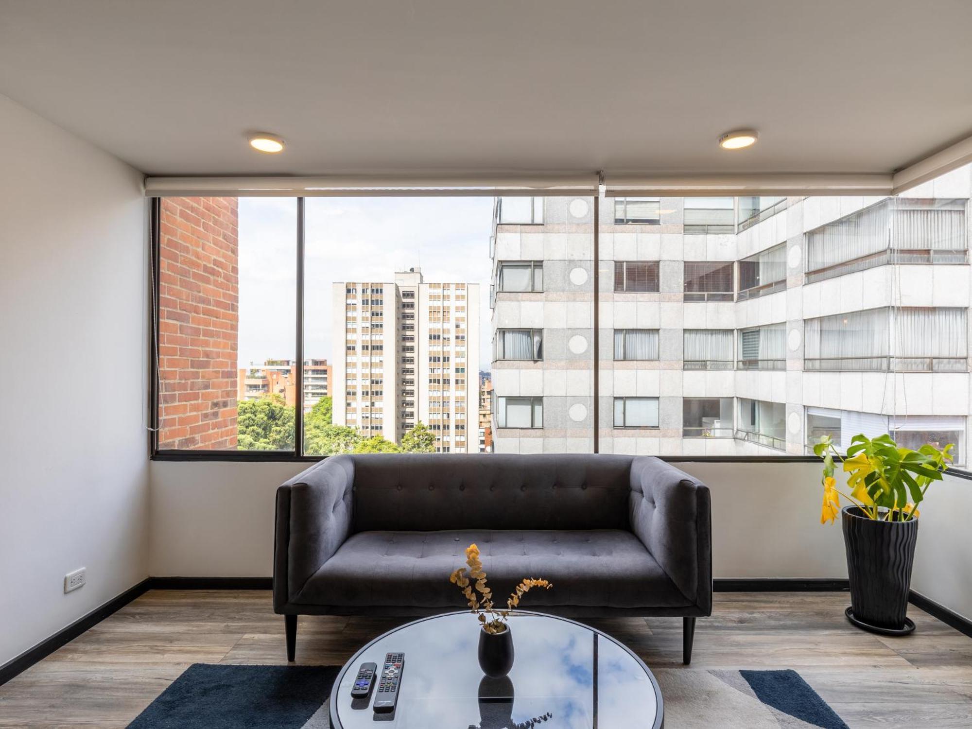 보고타 Penthouse Chicala Colombian Experience In Parque Virrey 아파트 외부 사진