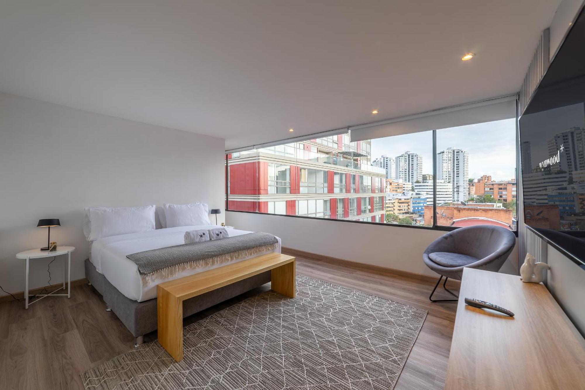 보고타 Penthouse Chicala Colombian Experience In Parque Virrey 아파트 외부 사진