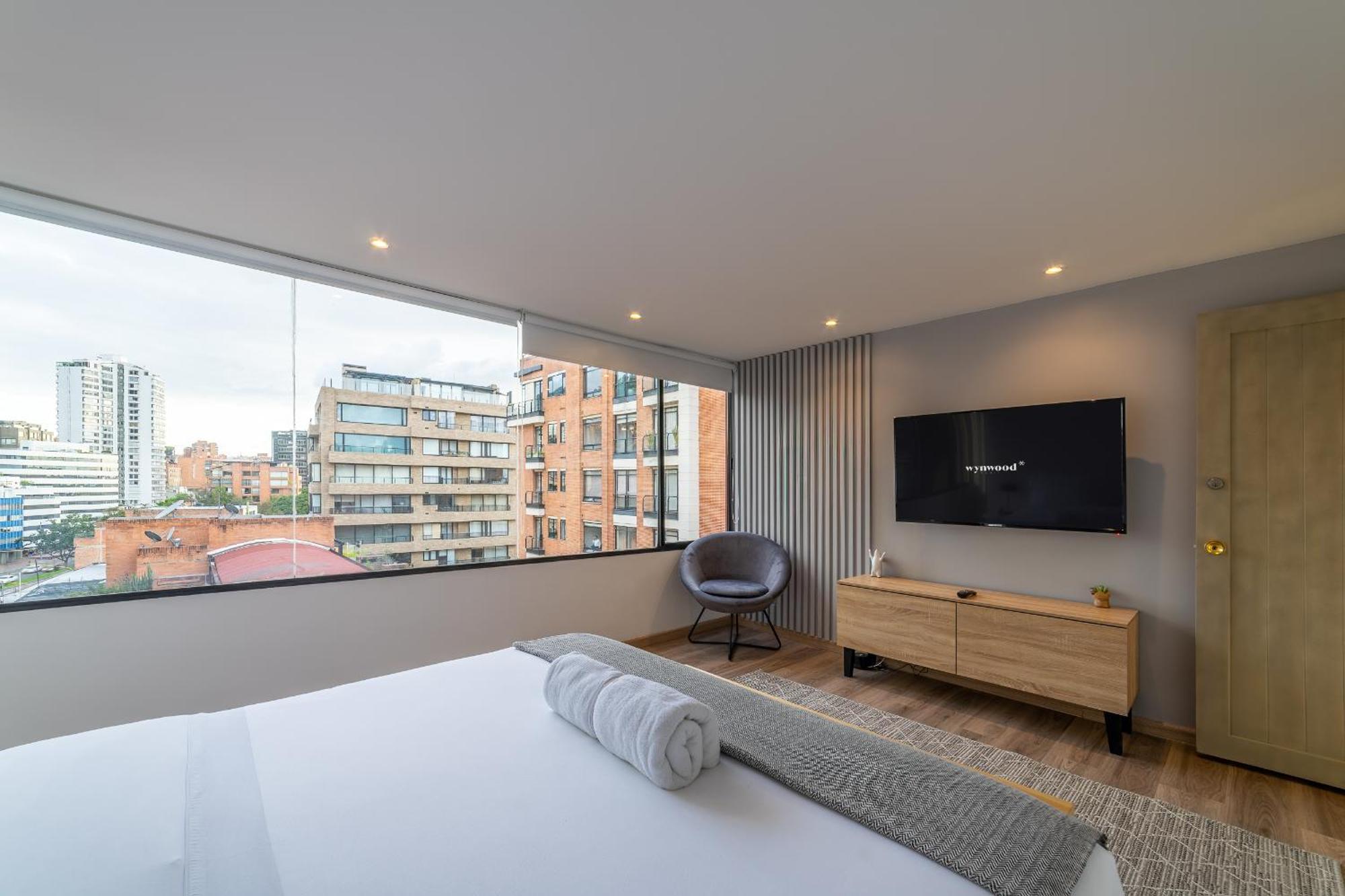보고타 Penthouse Chicala Colombian Experience In Parque Virrey 아파트 외부 사진